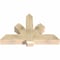 Ekena Millwork Redmond Rough Sawn Timber Gable Bracket, Douglas Fir, 48"W x 32"H x 6"D x 6"F, 16/12 Pitch GBW048X32X0606RED00RDF - alternate 4